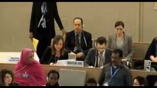 22nd Session of the UN Human Rights Council - item 2 - Ms Giorgina Piperone