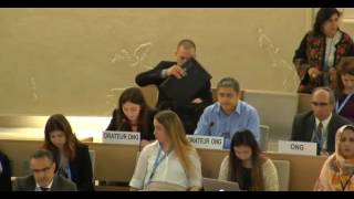 32nd session of the Human Rights Council - Item 7 - Ms Alessia Vedano