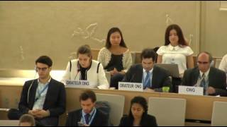 32nd session of the Human Rights Council - Item 9 - Ms Anne Béatrice de Gressot