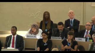 33rd session of the Human Rights Council - Item 3 - Ms Iman Abu Zueiter