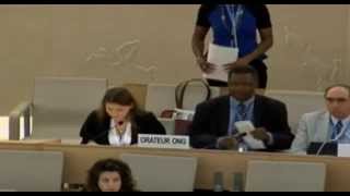 22nd Session of the UN Human Rights Council - item 10 - Ms Gala Maric
