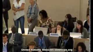 24 Session of the Human Rights Council - Item 3 Angela Bushati