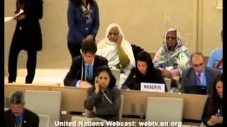 24 session - Human Rights Council - Item 4 - Ms. Dhifaf Christina Ati