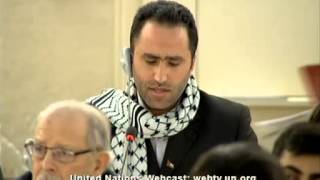 General Segment 11th Meeting, 25th Regular Session Human Rights Council, Issa Amro