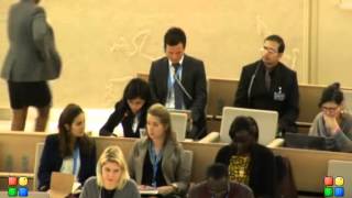 GICJ - ID Special Advisor on the Prevention of Genocide 25th Regular Session of Human Rights Council