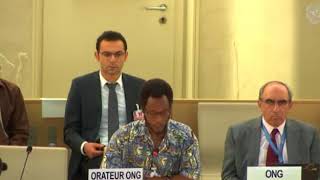 HRC 38th Session: Item 10 ID with IE on Central African Republic - Mutua K. Kobia, 4 July 2018