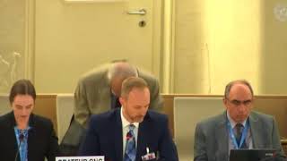 39th Session Human Rights Council - Item 3 ID with SR on Slavery - Christopher Gawronski
