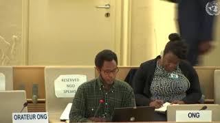 39th Session UN Human Rights Council - Item 10 ID on Human Rights in DRC - Mutua K. Kobia