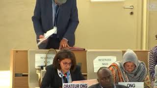 39th Session UN Human Rights Council - Item 7 General Debate on Palestine - Chiraz Khemakhem