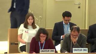 40th Session UN Human Rights Council - Humanitarian Crisis in Venezuela under GD Item 2 - Ms. Giulia Marini