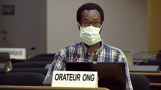 44th Session UN Human Rights Council - Trafficking in Conflict Zones - Mr. Mutua K. Kobia