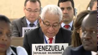 22nd Special Session of Human Rights Council, Venezuela Bolivarian Republic of, Mr Jorge Valero