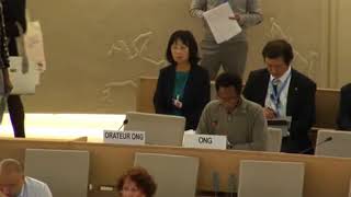 36th Session of the Human Rights Council - GD Item: 2 - Mr. Mutua K. Kobia 12 September 2017