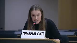45th Session UN Human Rights Council - Systematic and widespread human rights violations in Iraq - Hannah Bludau